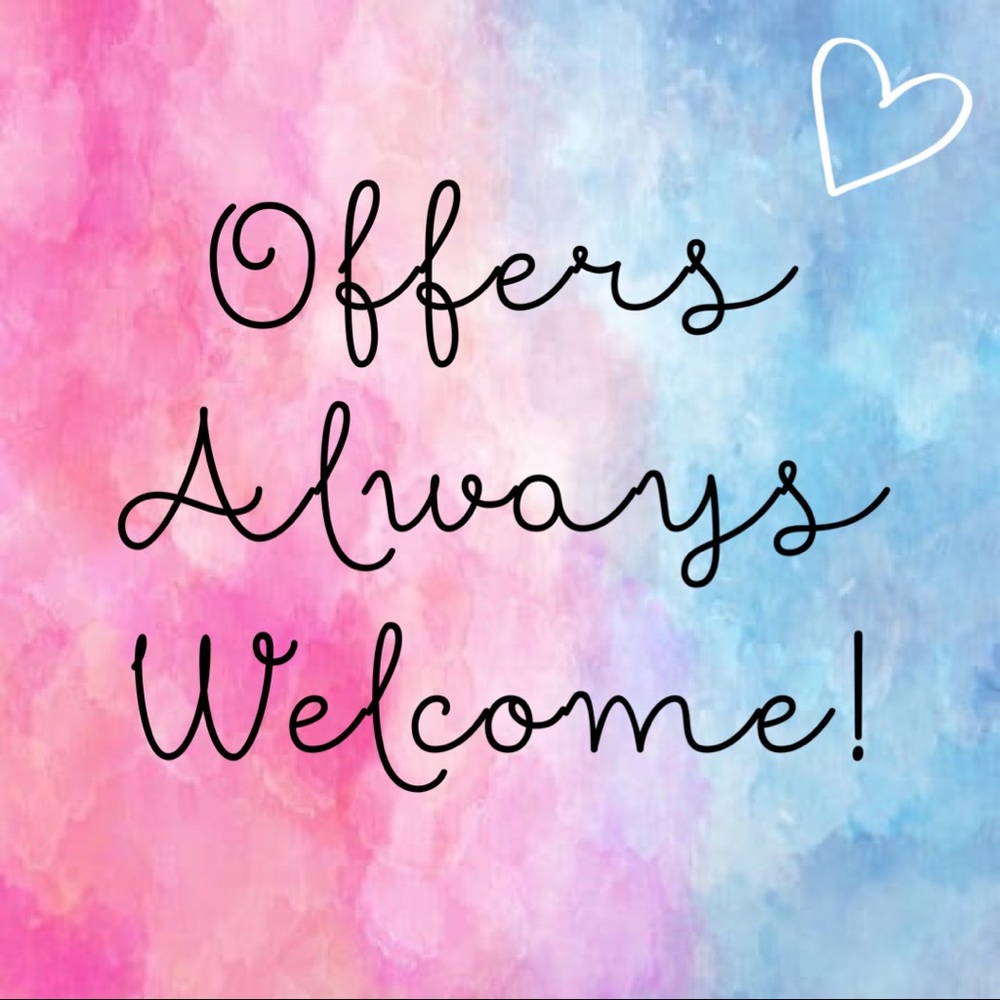 Offers Welcome!